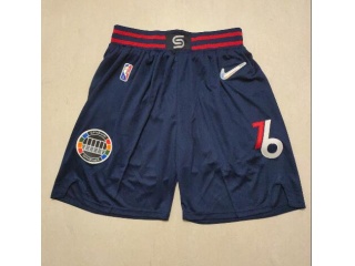 Philadelphia 76ers 75th Shorts Dark Blue