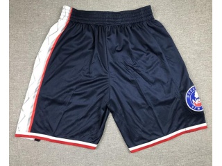 Brooklyn Nets 75th Shorts Blue