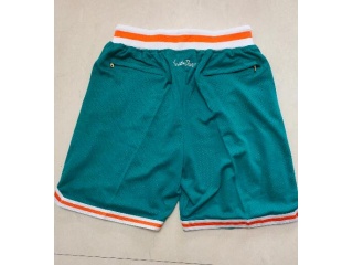 Miami Dolphin Just Don Shorts Green