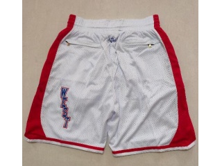 West All Star Just Don Shorts White