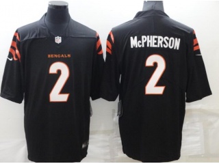 Cincinnati Bengals #2 Evan McPherson Vapor Limited Jersey Black