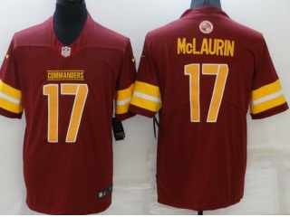 Washington Commanders #17 Terry McLaurin Limited Jerseys Red