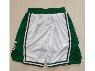 Boston Celtics 75th Shorts White