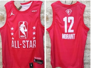 Memphis Grizzlies #12 Ja Morant 2022 All Star Jersey Red