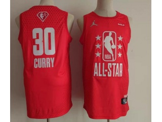 Golden State Warriors #30 Stephen Curry 2022 All Star Jersey Red