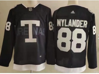 Adidas Toronto Maple Leafs #88 William Nylander Staduim Jersey Dark Blue 