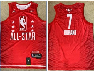 Nike Brooklyn Nets #7 Kevin Durant 2022 All Star Jersey Red