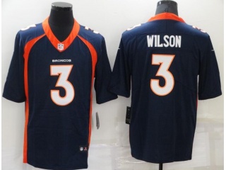 Denver Broncos #3 Russell Wilson Limited Jersey Blue