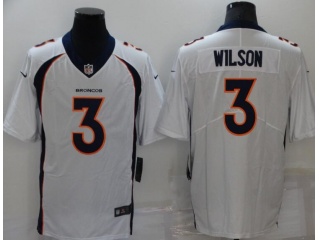 Denver Broncos #3 Russell Wilson Limited Jersey White