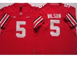 Ohio State Buckeyes #5 Garrett Wilson Limited Jersey Red