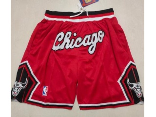 Chicago Bulls 2021-22 City Shorts Red