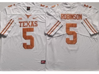 Tennessee Volunteers #5 Robinson Jersey White