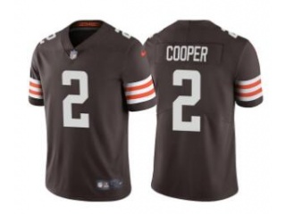 Cleveland Browns #2 Amari Cooper Limited Jersey Browm