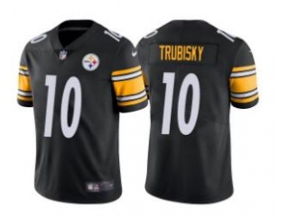 Pittsburgh Steelers #10 Mitch Trubisky Limited Jersey Black