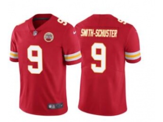 Kansas City Chiefs #9 JuJu Smith-Schuster Limited Jersey Red