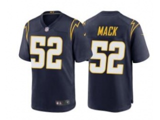 Los Angeles Chargers #52 Khalil Mack Limited Jersey Dark Blue