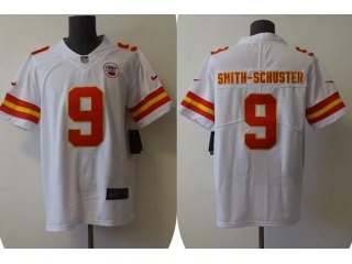Kansas City Chiefs #9 JuJu Smith-Schuster Limited Jersey White