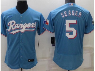 Nike Texas Rangers #5 Corey Seager Flexbase Jersey Blue 