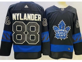 Adidas Toronto Maple Leafs #88 William Nylander 3rd Jersey Black