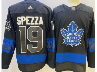 Adidas Toronto Maple Leafs #19 Jason Spezza 3rd Jersey Black