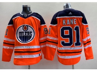 Adidas Edmonton Oilers #91 Evander Kane Jersey Orange 