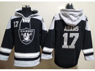 Las Vegas Raiders #17 Davante Adams Black Hooides