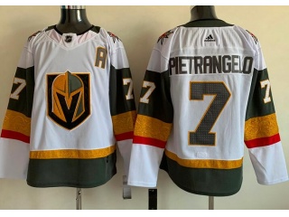 Adidas Vegas Golden Knights #7 Alex Pietrangelo Hockey Jersey White