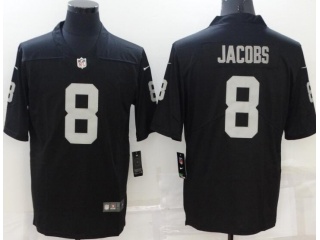 Oakland Raiders #8 Josh Jacobs Limited Jersey Black