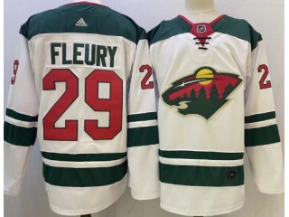 Adidas Minnesota Wild #29 Marc-Andre Fleury Jersey White