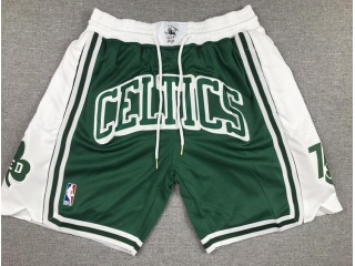 Boston Celtics 75th 2022 City Shorts Green