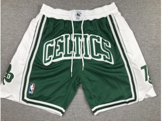 Boston Celtics 75th 2022 City Shorts Green 