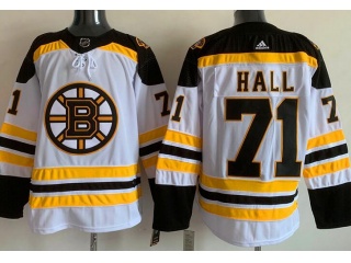 Adidas Boston Bruins #71 Taylor Hall Hockey Jersey White