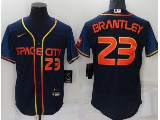 Nike Houston Astros #23 Michael Brantley Space City Flexbase Jersey Blue