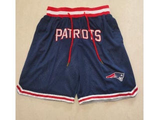 New England Patriots Just Don Shorts Blue