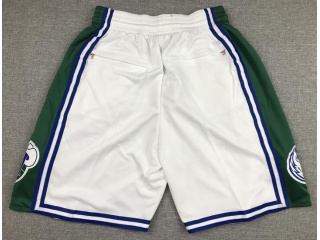 Dallas Mavericks 2021-2022 City Shorts White