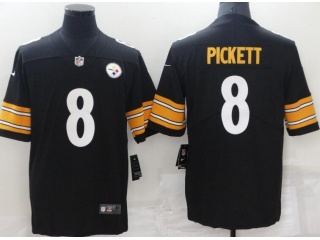 Pittsburgh Steelers #8 Kenny Pickett Limited Jersey Black