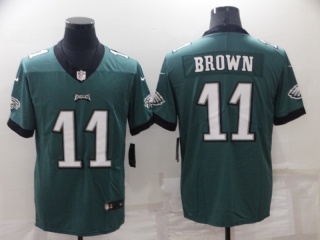 Philadelphia Eagles #11 Aj Brown Limited Jersey Green