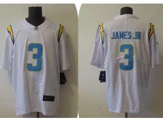 Los Angeles Chargers #3 Derwin James Jr Limited Jersey White