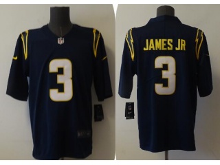 Los Angeles Chargers #3 Derwin James Jr Limited Jersey Dark Blue
