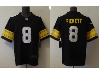 Pittsburgh Steelers #8 Kenny Pickett New Style Limited Jersey Black