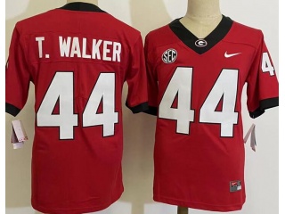 Georgia Bulldogs #44 Travon Walker Limited Jersey Red