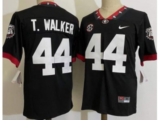  Georgia Bulldogs #44 Travon Walker Limited Jersey Black