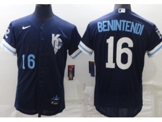 Kansas City Royals #16 Andrew Benintendi City Flexbase Jersey Blue