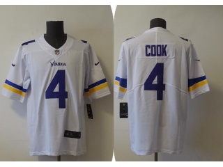 Minnesota Vikings #4 Dalvin Cooks Limited Jersey White