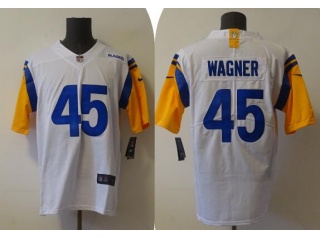 Los Angeles Ram #45 Bobby Wagner Limited Jersey White