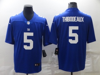 New York Giants #5 Kayvon Thibodeaux Limited Jersey Blue