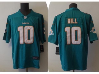Miami Dolphins #10 Tyreek Hill Limited Jersey Green