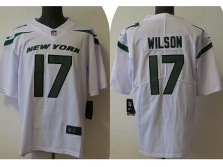 New York Jets #17 Garrett Wilson Vapor Limited Jersey White
