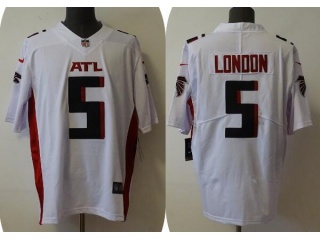 Atlanta Falcons #5 Drake London Limited Jersey White