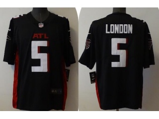 Atlanta Falcons #5 Drake London Limited Jersey Black